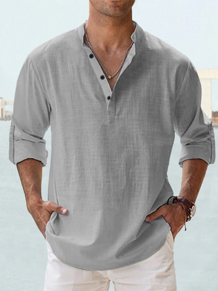 Givalli | Smooth Casual Overshirt for Men