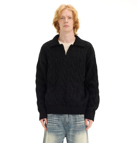 Quinn | Relaxed Cable Knit Sweater