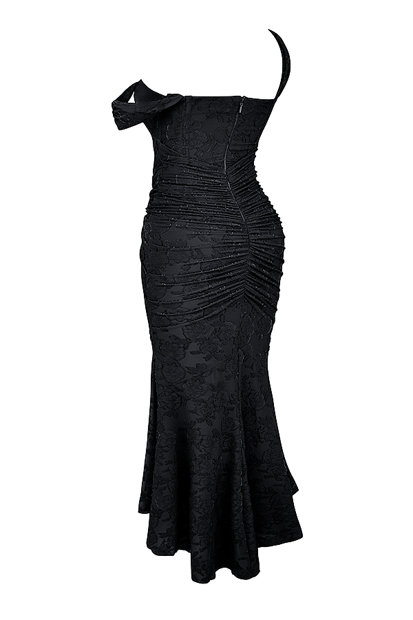 Marcelline | Elegant Black Evening Dress
