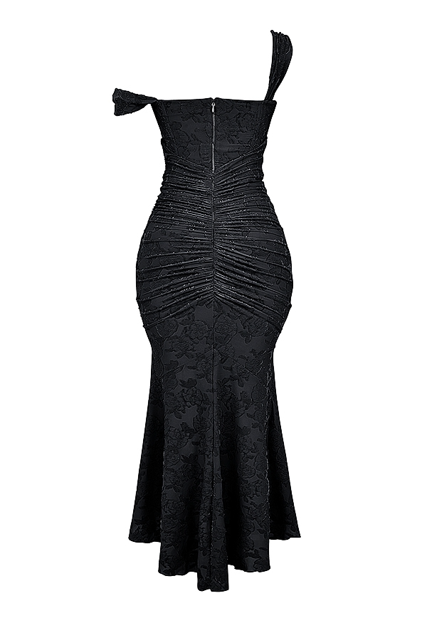 Marcelline | Elegant Black Evening Dress