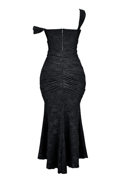 Marcelline | Elegant Black Evening Dress