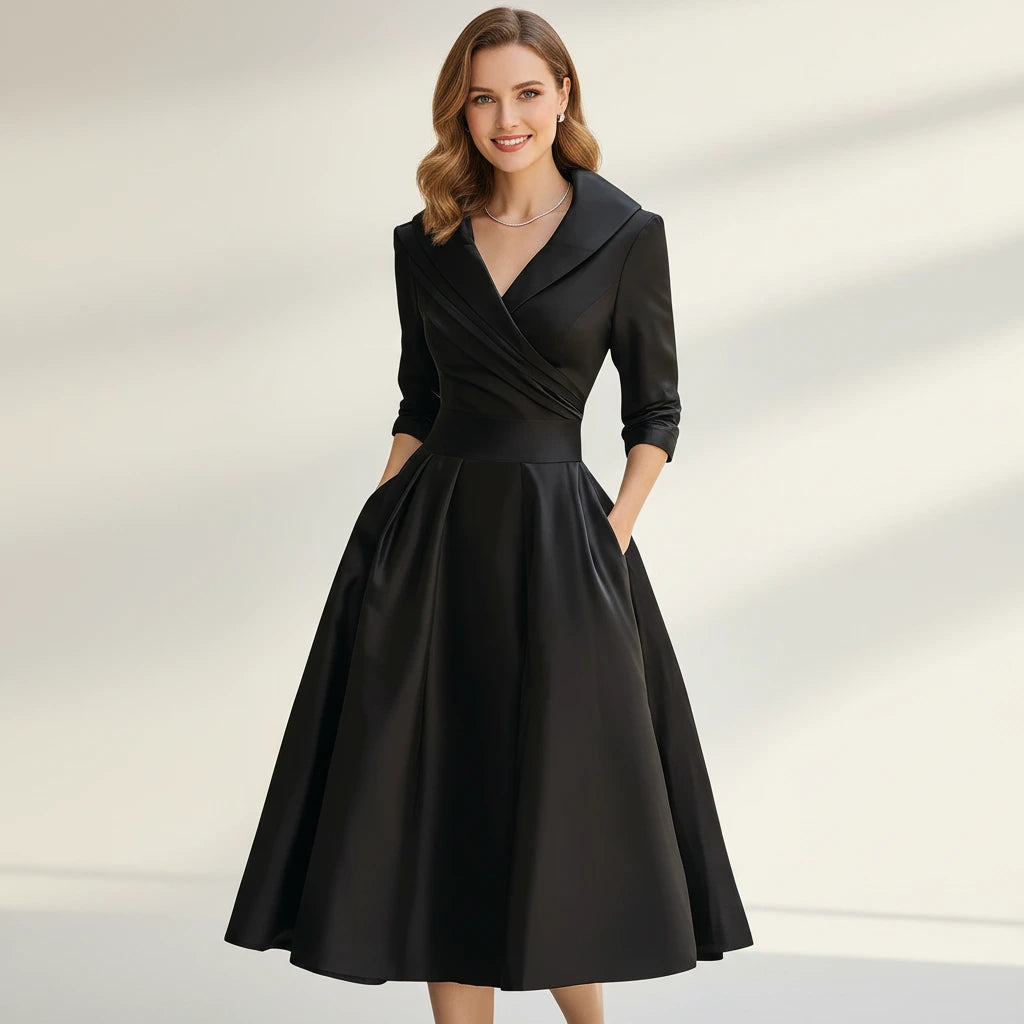 Avelisse | Elegant Evening Midi Dress