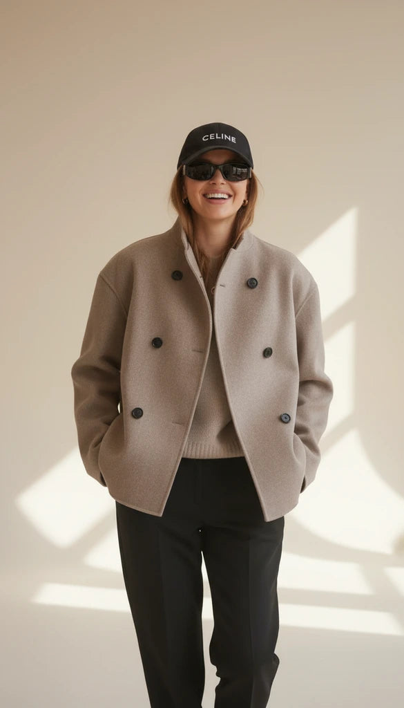Ainsley | Women’s Modern Cropped Winter Coat