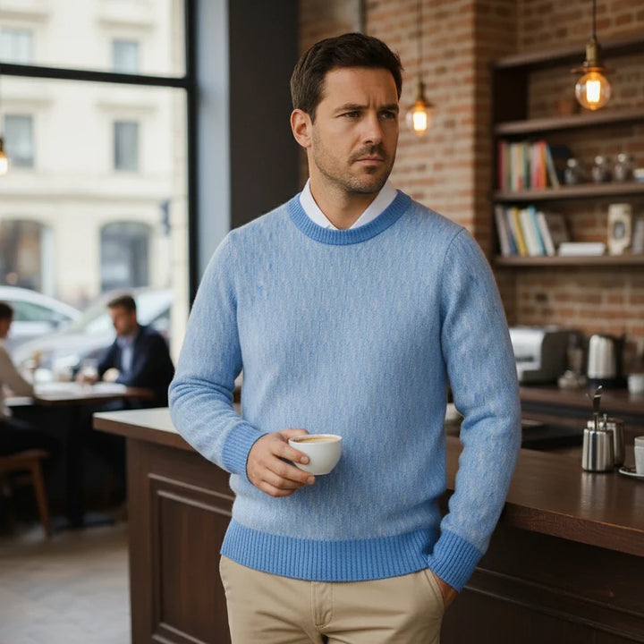 Soft Crewneck Knit Sweater