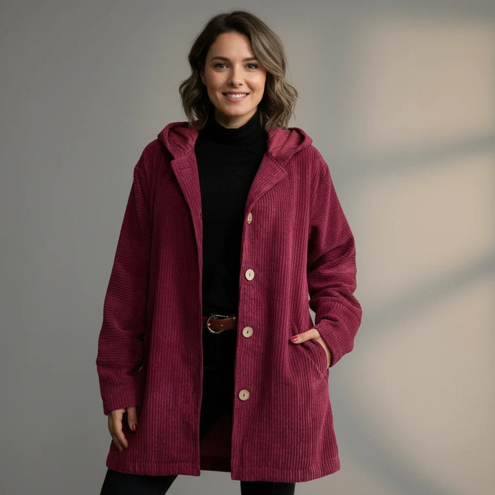 Lunavere | Cozy Textured Women’s Button Jacket