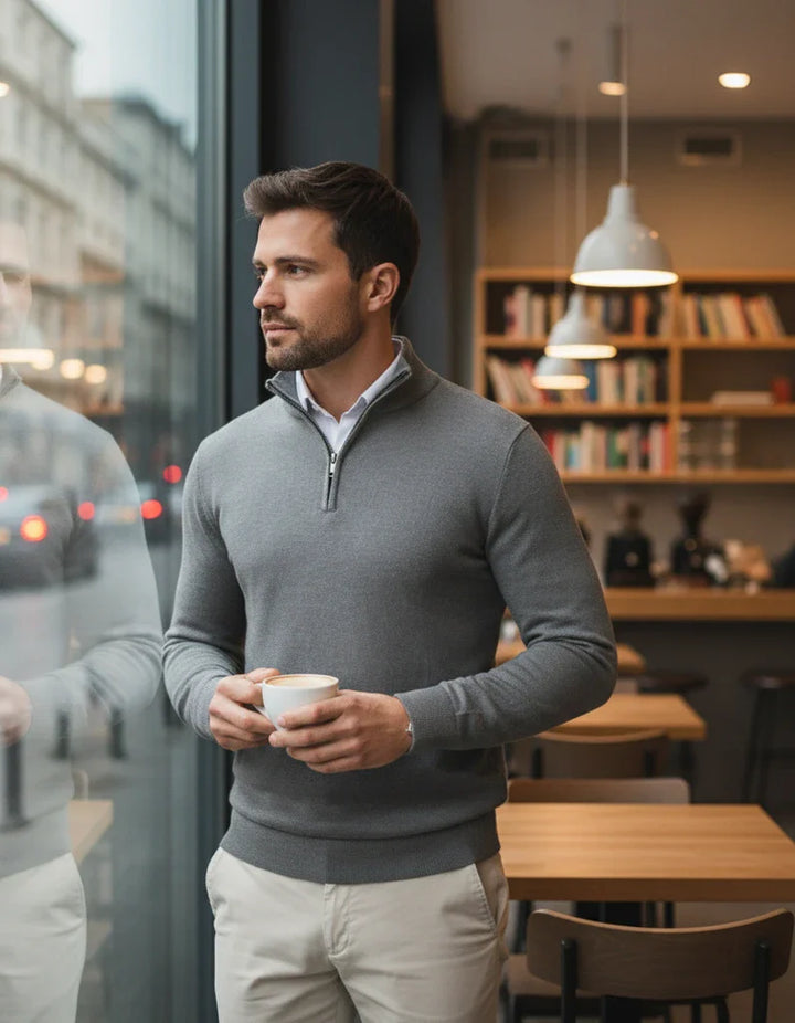 Modern Quarter-Zip Pullover