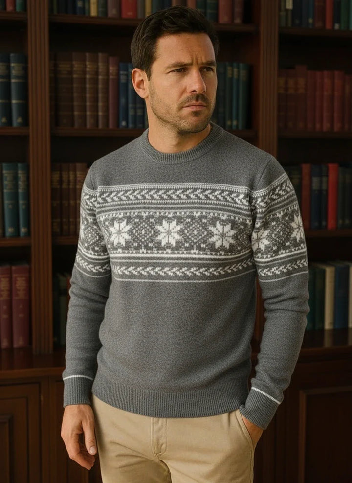 Fair Isle Knit Sweater