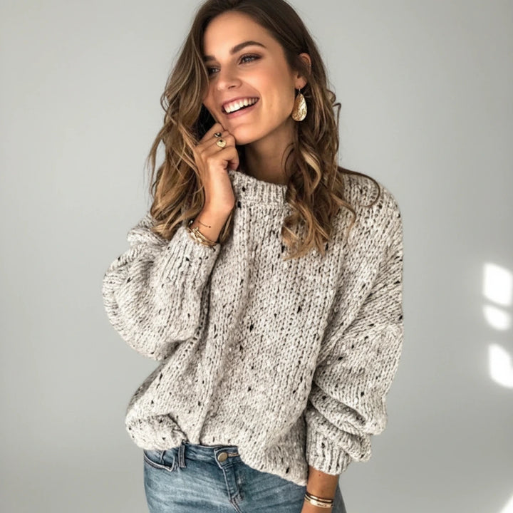Maribel | Textured Cozy Knit Sweater