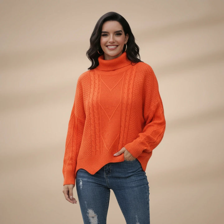 Elowara | Cozy Women’s Turtleneck Sweater