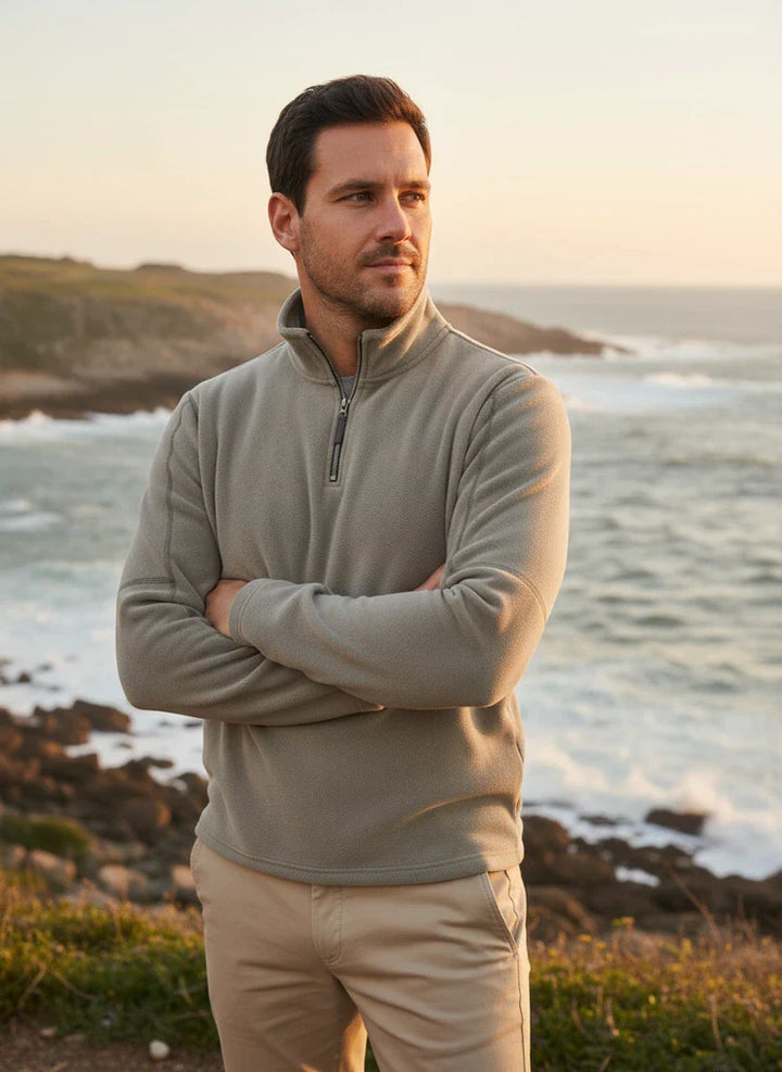 Essential Fleece Half-Zip Pullover