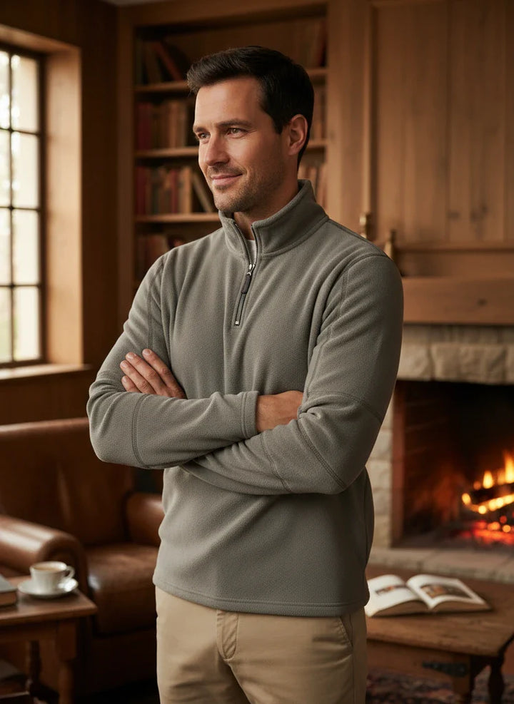 Essential Fleece Half-Zip Pullover
