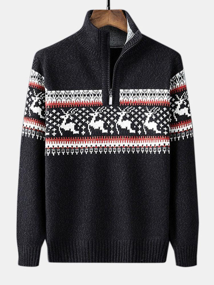 Men’s Nordic Half-Zip Sweater