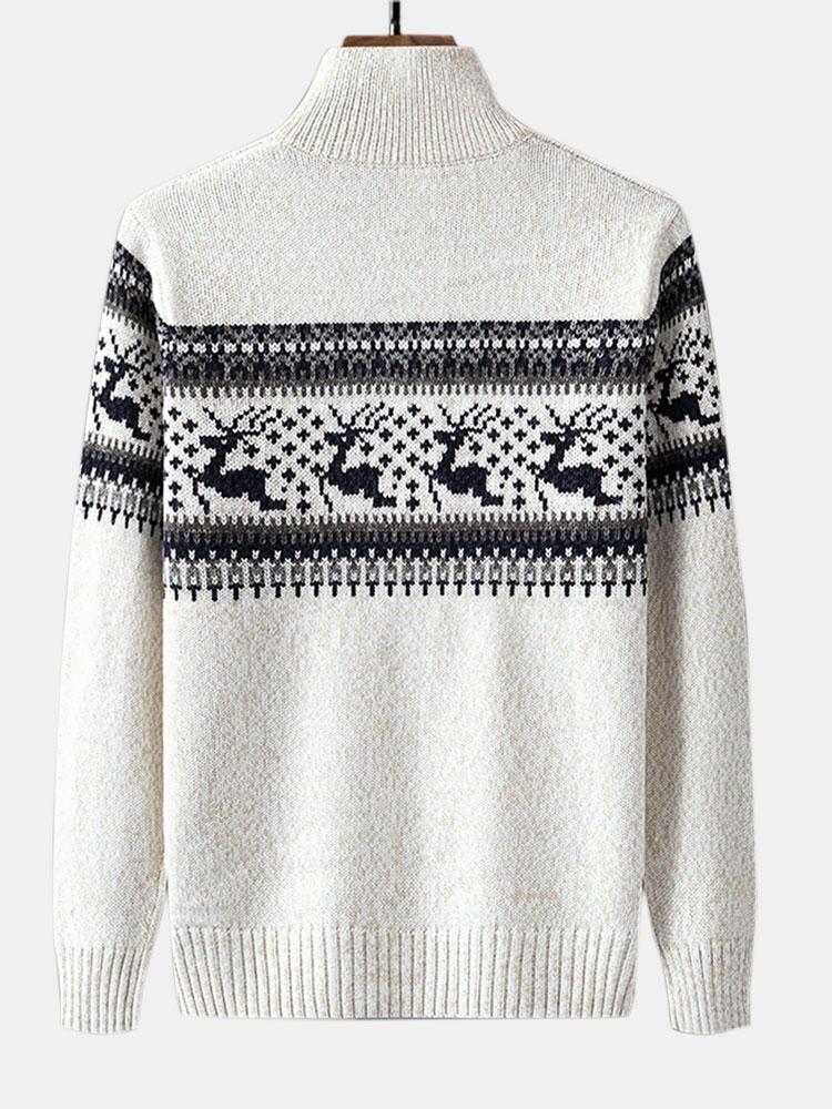 Men’s Nordic Half-Zip Sweater