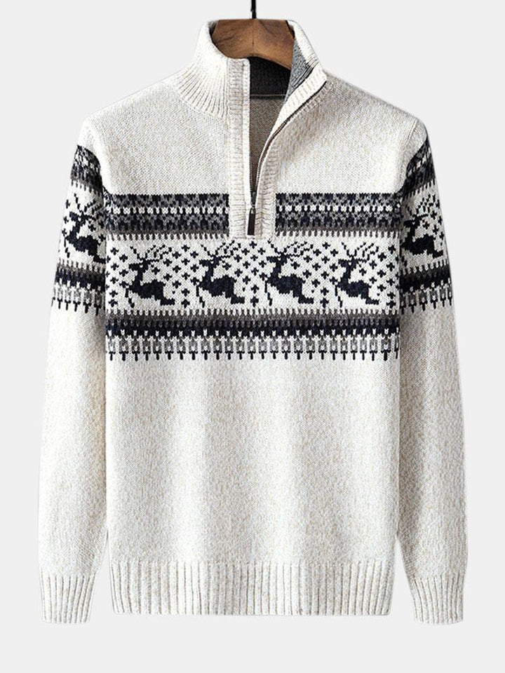 Men’s Nordic Half-Zip Sweater