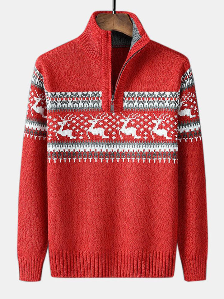 Men’s Nordic Half-Zip Sweater