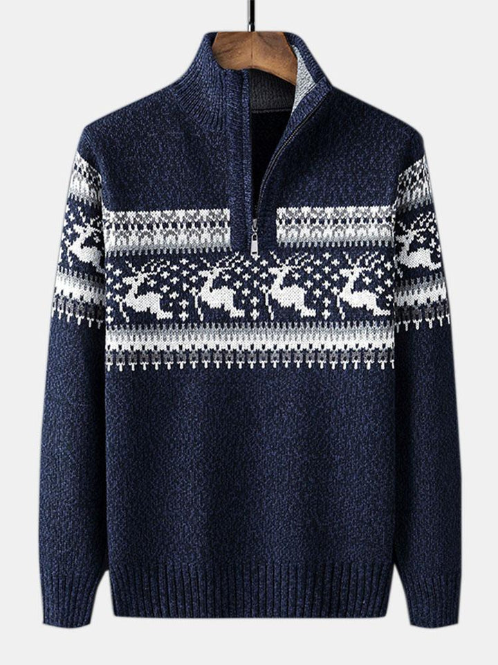 Men’s Nordic Half-Zip Sweater