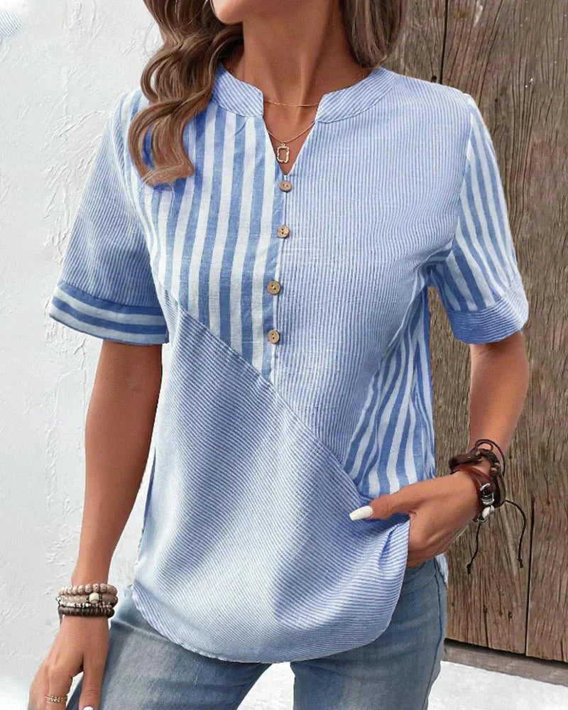 Adlila | Soft Striped Blouse