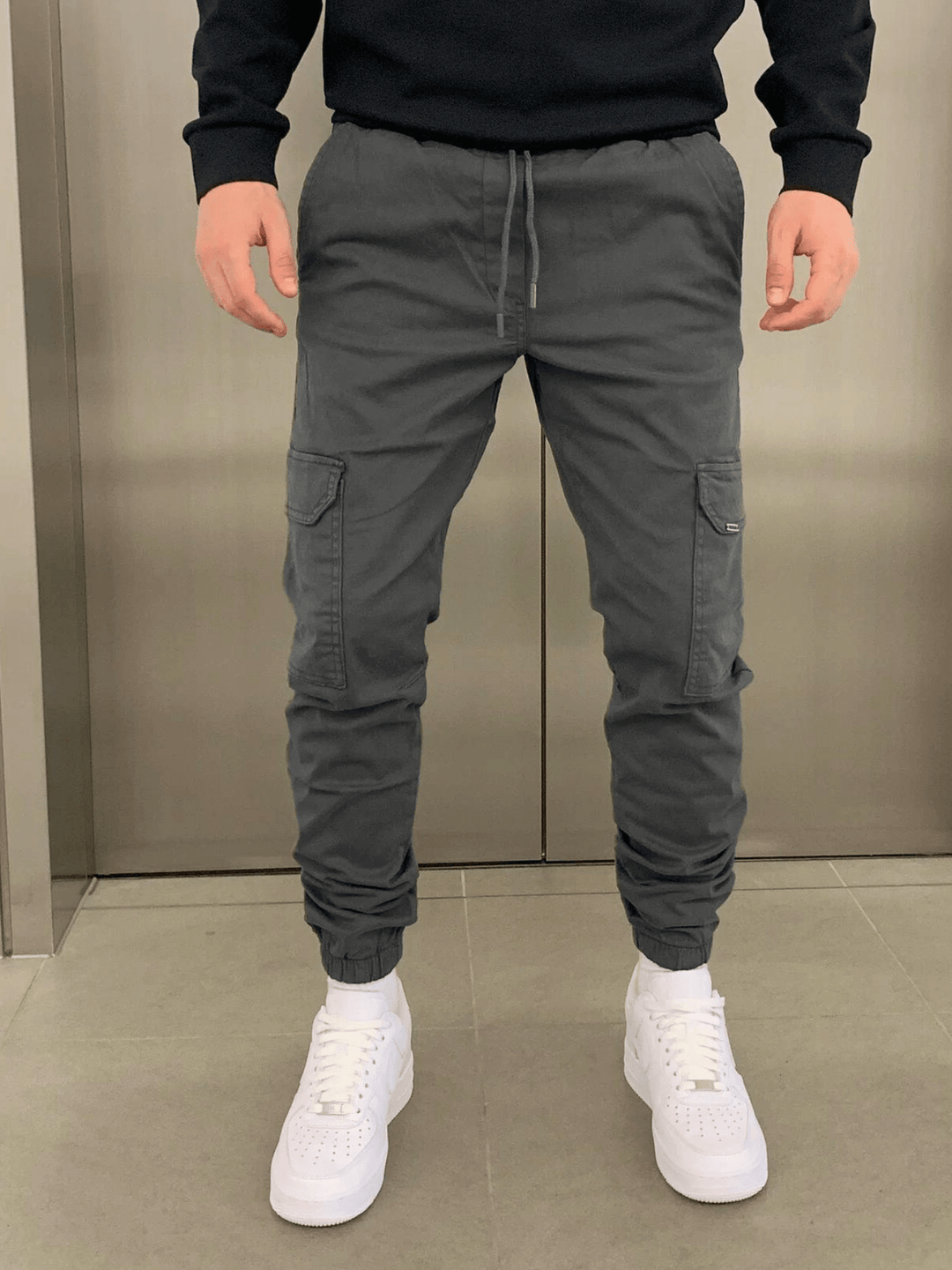 Rovian | Slim Fit Cargo Jogger Pants