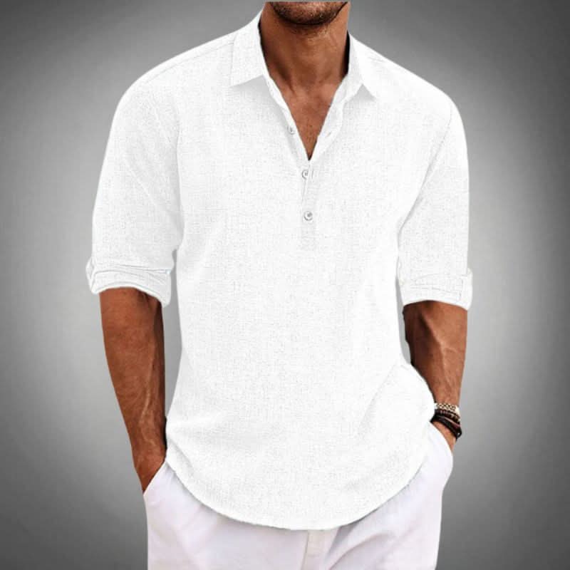 Mario | Men’s Breathable Long-Sleeve Dress Shirt