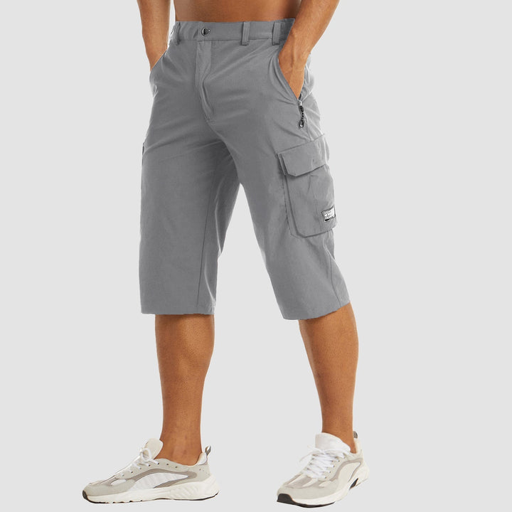 Declan | Men’s Relaxed Fit Knee-Length Cargo Shorts
