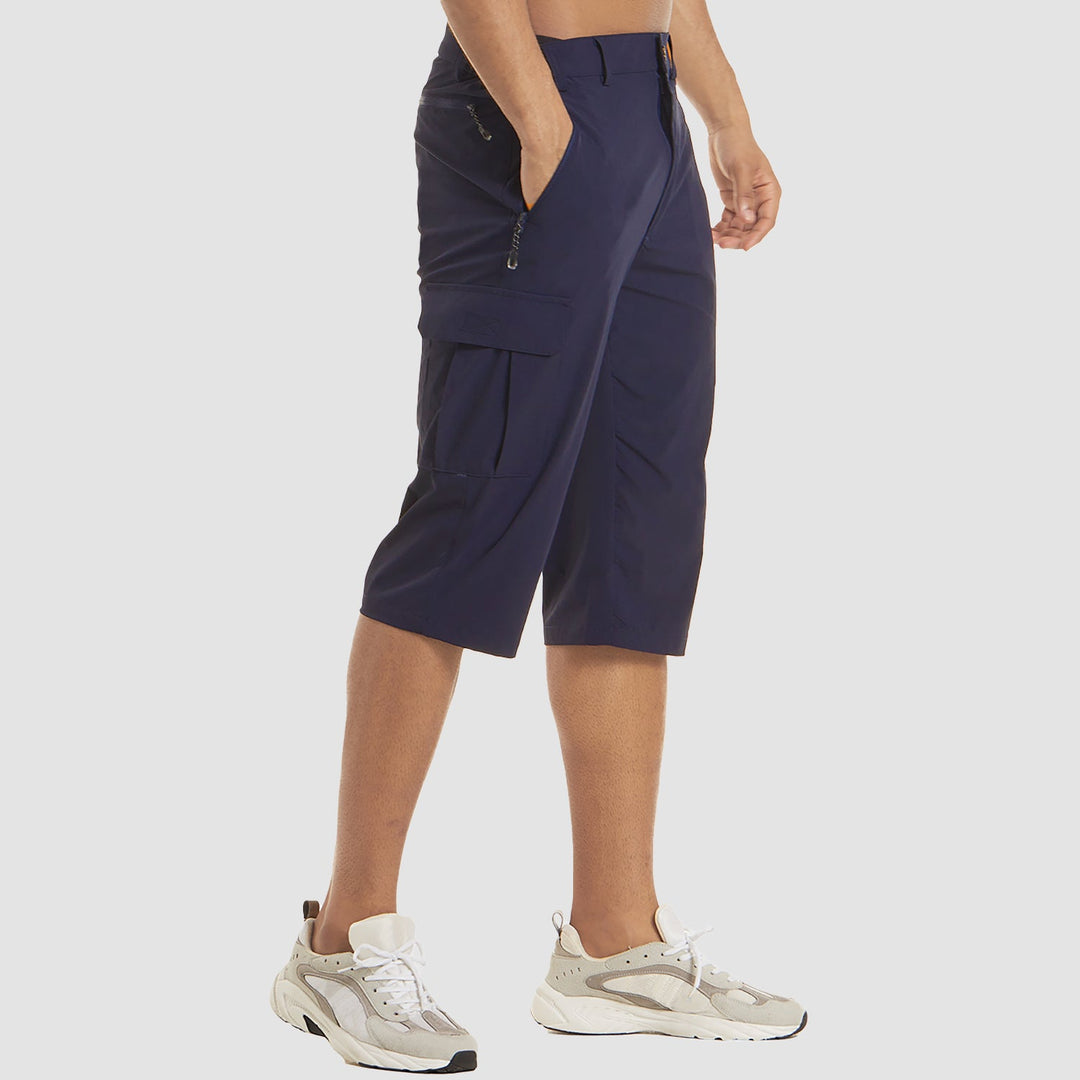 Declan | Men’s Relaxed Fit Knee-Length Cargo Shorts