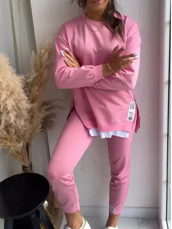Selena | Women’s Long-Sleeve Pullover &amp; Jogger Set