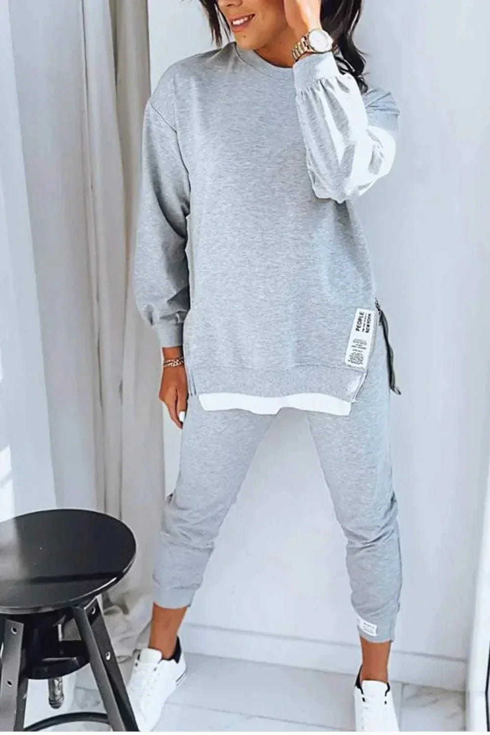 Selena | Women’s Long-Sleeve Pullover & Jogger Set