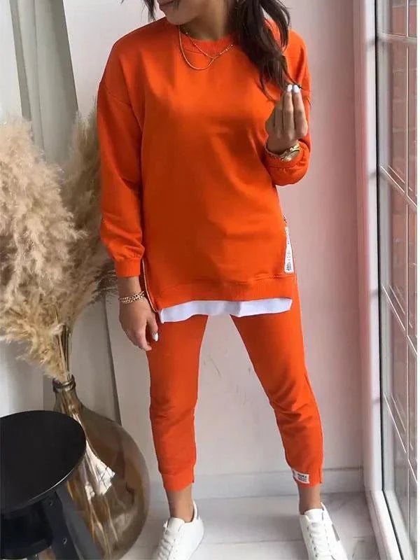 Selena | Women’s Long-Sleeve Pullover &amp; Jogger Set