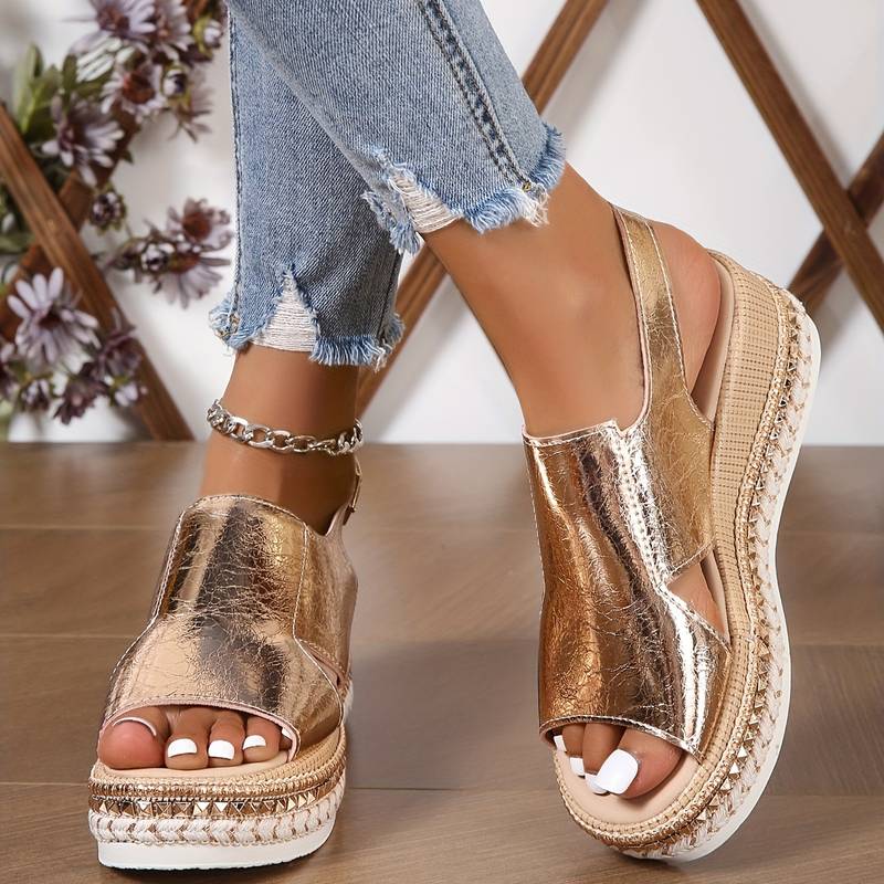 Emberly | Wedge Platform Orthopedic Sandals