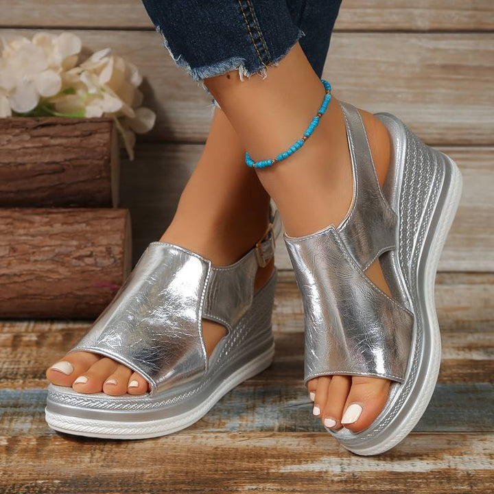 Emberly | Wedge Platform Orthopedic Sandals
