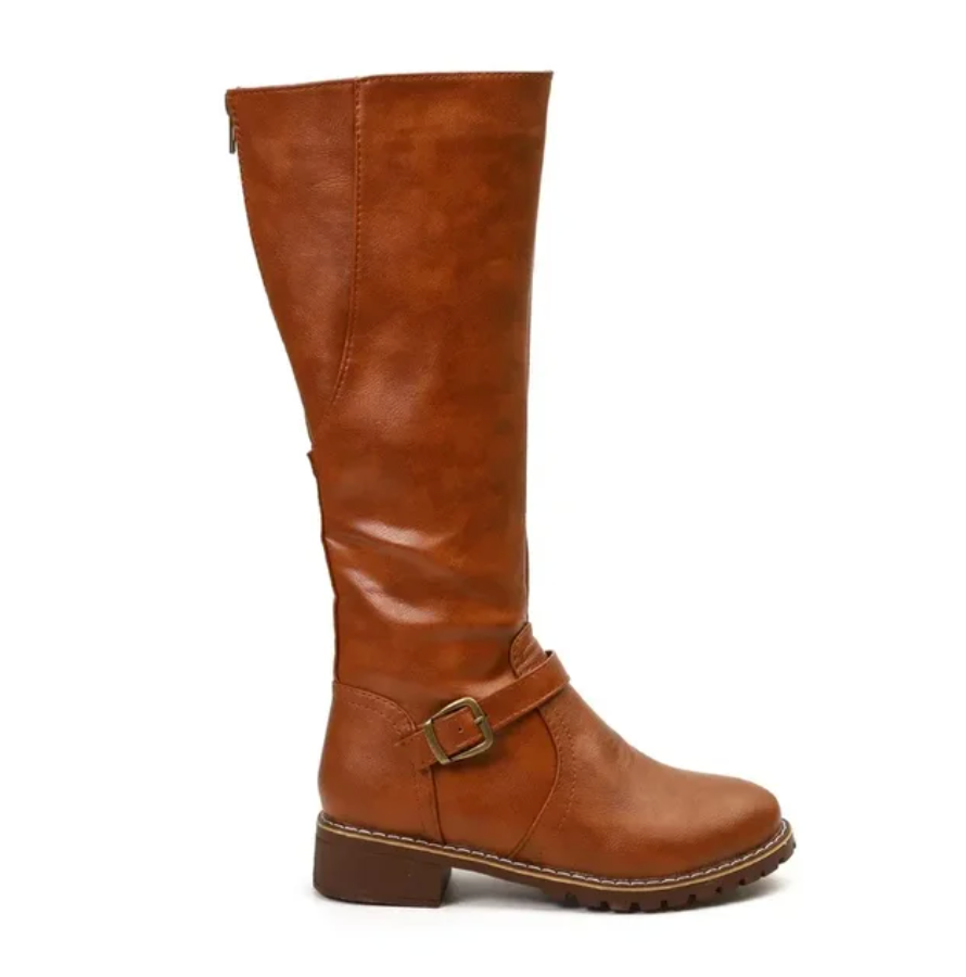 Women's Stylish Knee-High Leather Boots