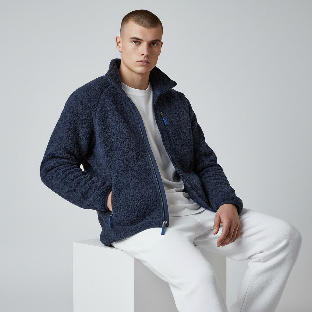 Cyran | Men’s Cozy Zip Jacket