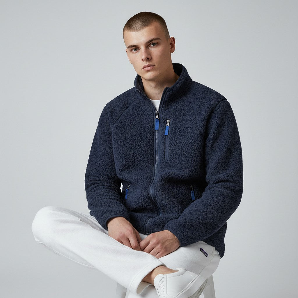 Cyran | Men’s Cozy Zip Jacket